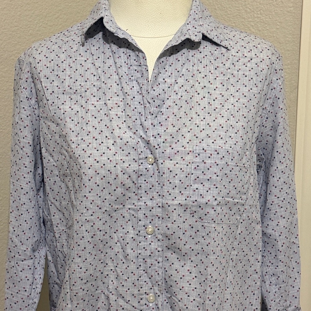 Grayson Washed Stars The Hero Button-Shirt Patriotic Independence Day Cotton - Picture 3 of 7
